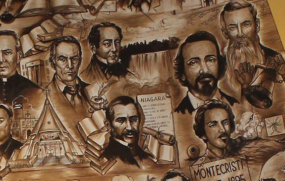 Mural - Father Cespedes