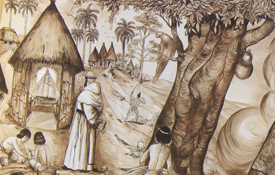 Mural - Father Las Casas