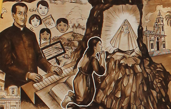 Mural - Father Miguel Velasquez