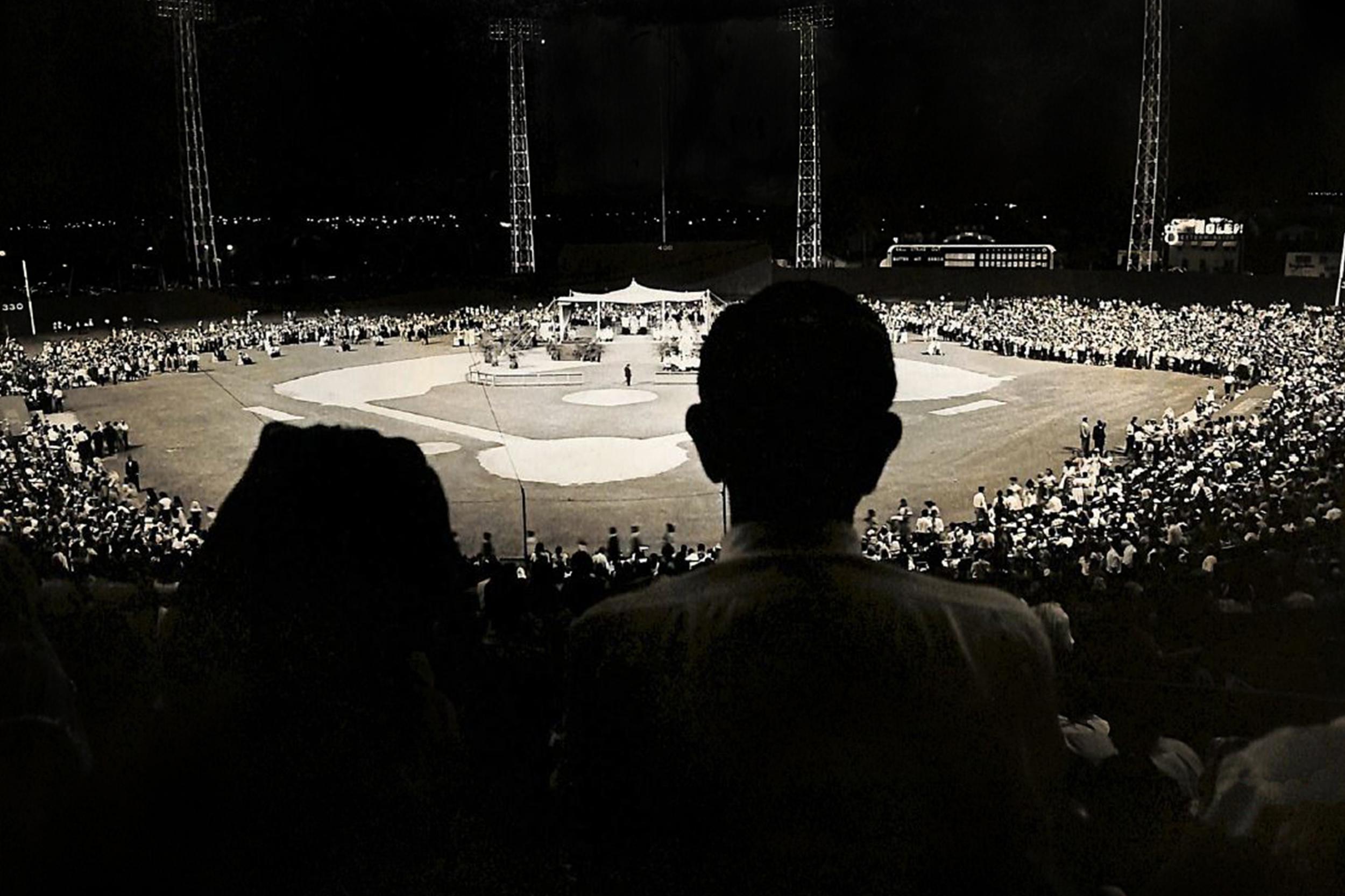Virgen Mass at Stadium
