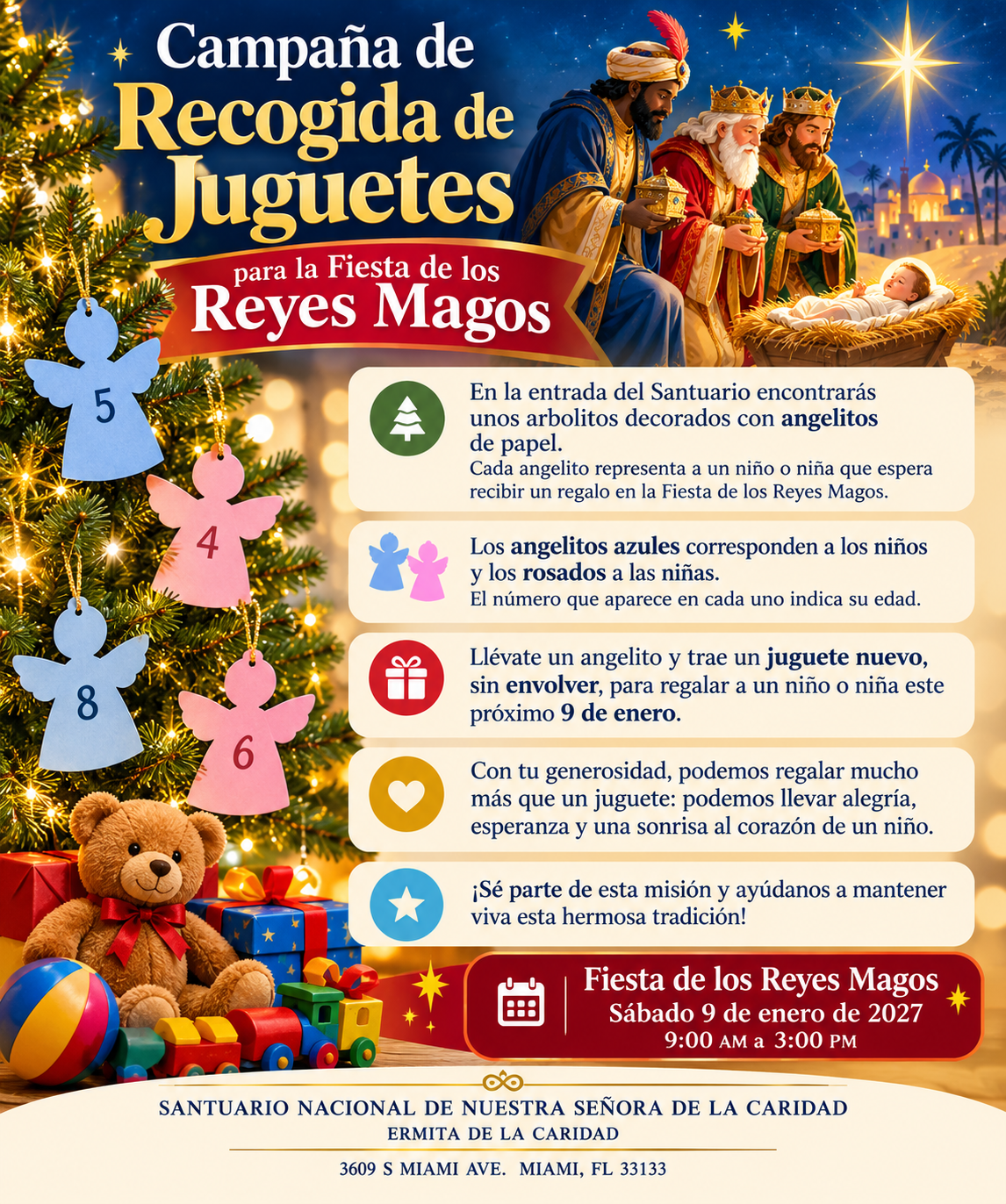 Reyes Magos Toy Donation Campaign